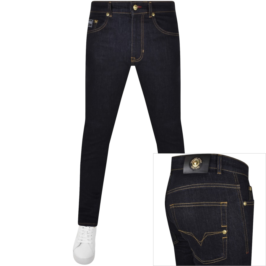 Versace Jeans Couture Slim Milano Dark Wash Jeans
